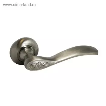 Комплект ручек "АЛЛЮР АРТ" "ШЭРОН" SN (1780), цвет матовый никель