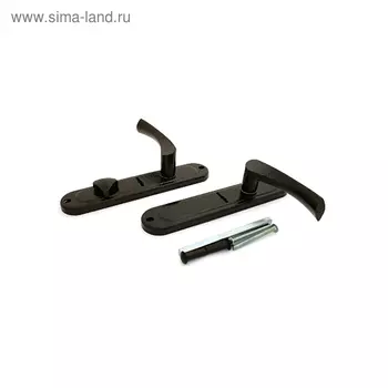 Комплект ручек "Эльбор" 4.643, под с/м, правый, к 1.06.43/1.06.41/1.05.41/1.05.42, цвет медь 35317