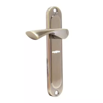 Комплект ручек на планке АЛЛЮР 03S AB L, для левого типа открывания, цвет старинная бронза 1024771