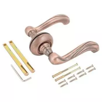 Комплект ручек RENZ DH 15-08 AC Амелия антик, цвет медь