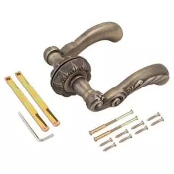 Комплект ручек RENZ DH 65-10 МАВ Паола, цвет бронза античная матовая