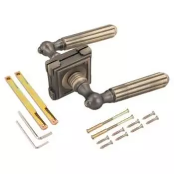 Комплект ручек RENZ DH 68-19 МАВ Стелла, цвет бронза античная матовая