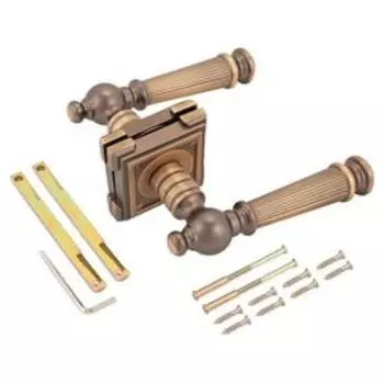 Комплект ручек RENZ DH 69-19 CF Валенсия, цвет кофе