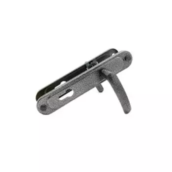 Комплект ручек "Зенит" РФ1-85.02, к замку ЗВ 4-85, цвет серебро