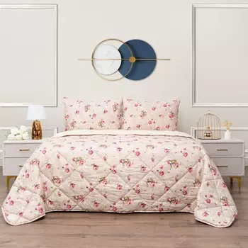 Комплект с одеялом дуэт Sofi De Marko «Массимо», размер 230х250 см, 150х220 см - 2 шт, 50х70 см - 2 шт