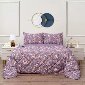 Комплект с одеялом дуэт Sofi De Marko «Массимо», размер 230х250 см, 150х220 см - 2 шт, 50х70 см - 2 шт