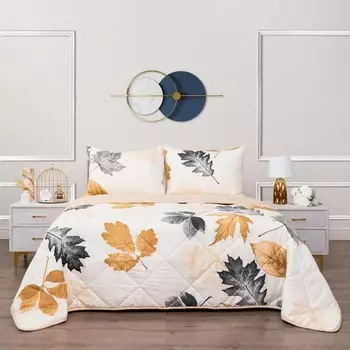 Комплект с одеялом дуэт Sofi De Marko «Массимо», размер 230х250 см, 150х220 см - 2 шт, 50х70 см - 2 шт