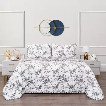 Комплект с одеялом дуэт Sofi De Marko «Массимо», размер 230х250 см, 150х220 см - 2 шт, 50х70 см - 2 шт