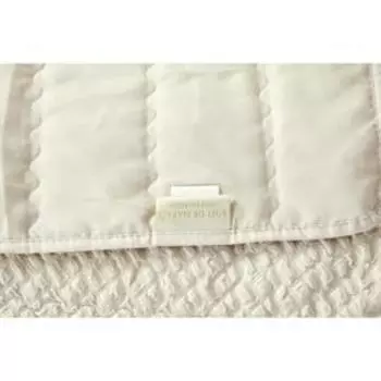 Комплект с покрывалом «Ирма», размер 230х250 см, 50х70 см - 2 шт, цвет молоко