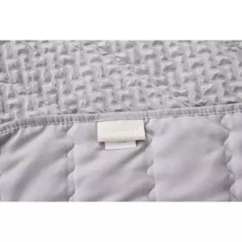 Комплект с покрывалом «Ирма», размер 230х250 см, 50х70 см - 2 шт, цвет серый