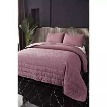 Комплект с покрывалом «Надин», размер 160х220 см, 50х70 см, цвет пепельная роза