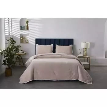 Комплект с покрывалом «Наоми», размер 230х250 см, 50х70 см - 2 шт, цвет пепельная роза