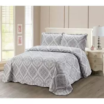 Комплект с покрывалом «Пэчворк №38», размер 230х250 см, 50х70 см-2 шт