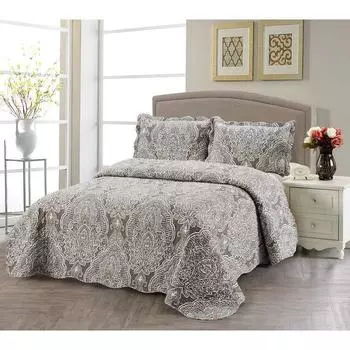 Комплект с покрывалом «Пэчворк №45», размер 230х250 см, 50х70 см-2 шт