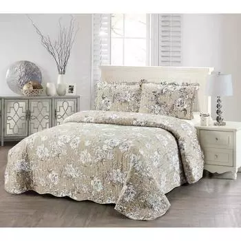 Комплект с покрывалом «Пэчворк №46», размер 230х250 см, 50х70 см-2 шт