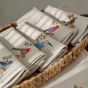 Комплект салфеток «Плаза», размер 43х43 см, 6 шт