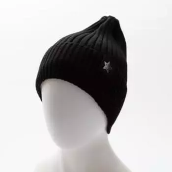 Комплект (шапка,снуд) детский, цвет черный, размер 48-52