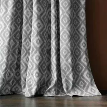 Комплект штор «Алан», размер 170 х 270 см - 2 шт, серый