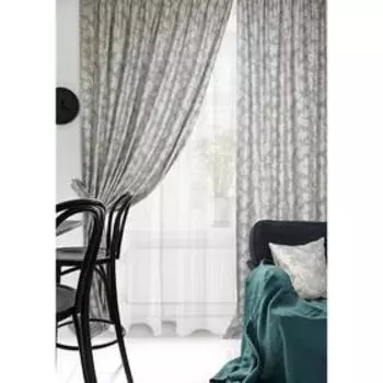Комплект штор Astrid, размер 440х270 см, тюль - 450х270 см