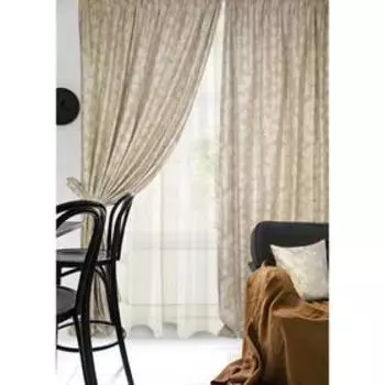 Комплект штор Astrid, размер 440х270 см, тюль - 450х270 см