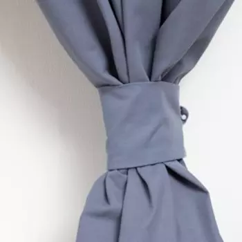 Комплект штор для кухни с подхватами Этель "Kitchen", цвет синий, 150х180 см - 2 шт