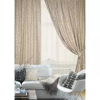 Комплект штор Ivar, размер 400х270 см, тюль - 450х270 см