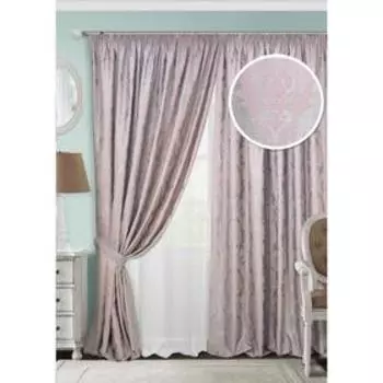 Комплект штор на тесьме Vera, размер 400х270 см, тюль - 450х270 см