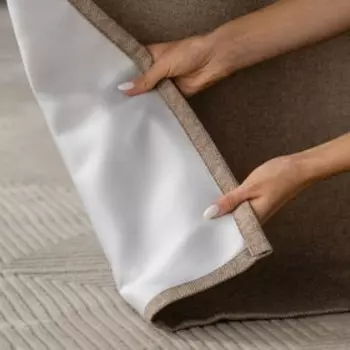 Комплект штор с подхватами «Вандер», размер 2х200х270 см, цвет светло-коричневый