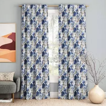 Комплект штор «Терра», размер 170х270 см, цвет синий