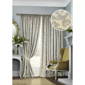 Комплект штор Viona-S, размер 400х270 см, тюль - 450х270 см