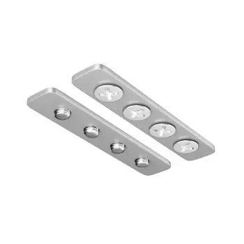 Комплект соединителей прямых для шинопровода натяжного потолка Exility Gravity, 2 шт