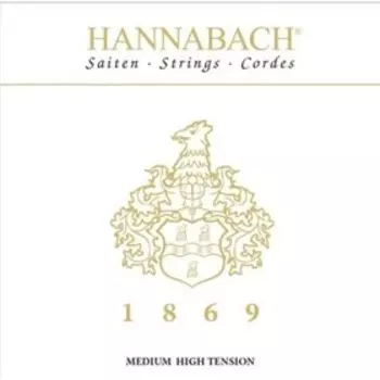 Комплект струн для классической гитары 1869MHT 1869 средне-сильное натяжение