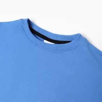 Комплект (свитшот, брюки) для девочки, цвет голубой, рост 158-164 см