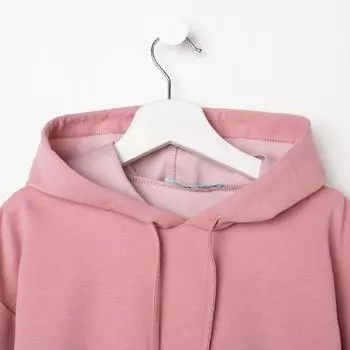 Комплект (толстовка, брюки) KAFTAN "Basic line" р.38 (146-152), пудра, oversize