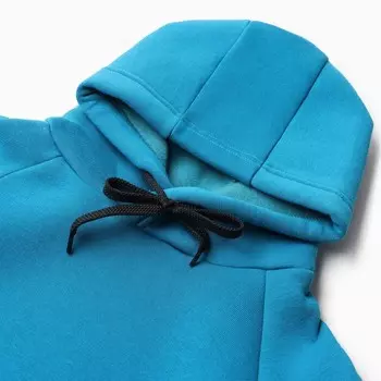 Комплект (толстовка, брюки), НАЧЁС, цвет бирюзовый, рост 104 см