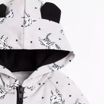 Комплект: толстовка и брюки Крошка Я "Stylish boy", рост 74-80 см