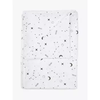 Комплект в кроватку 3 предмета 1,5 спальный AmaroBaby TIME TO SLEEP (STARS, белый)
