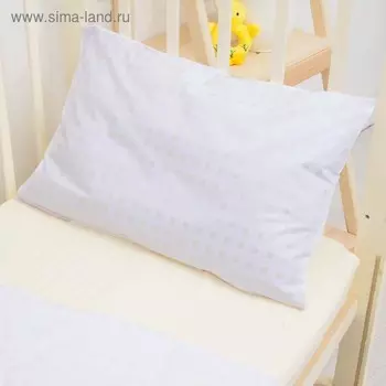 Комплект в кроватку «Эвкалипт», 2 предмета, цвет белый