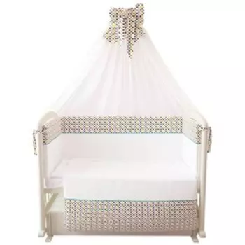 Комплект в кроватку «Конфетти», 7 предметов