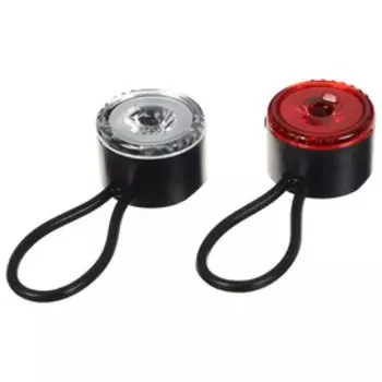 Комплект велосипедных фонарей Dream Bike JY3055D, 1 диод, 2 режима