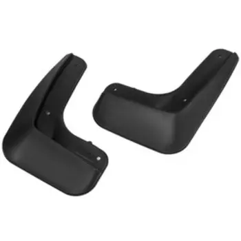 Комплект задних брызговиков, RIVAL, Kia Rio IV седан 2017-2020, 2 шт., с креплением, 22803002