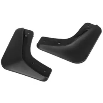 Комплект задних брызговиков, RIVAL, Mitsubishi Eclipse Cross 2018-н.в., 2 шт., с креплением, 24006002