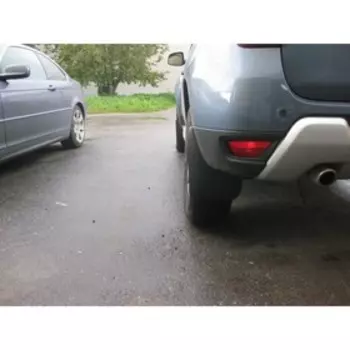 Комплект задних брызговиков, RIVAL, Renault Duster 2015-2021, 2 шт., с креплением, 24701002