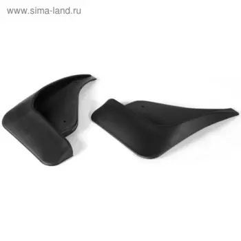 Комплект задних брызговиков, RIVAL, Toyota Camry XV50 2015-2018, 2 шт., с креплением, 25701002