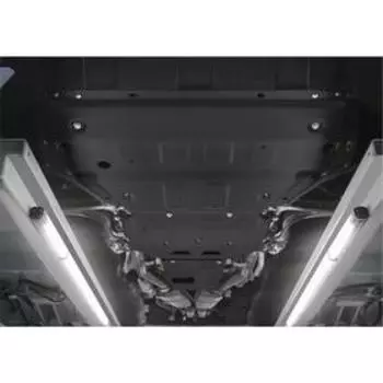 Комплект защит картер, КПП, РК RIVAL, Porsche Cayenne 2018-н.в., с крепежом, K333.4615.1