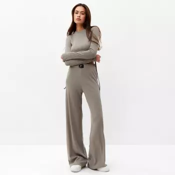 Комплект женский (брюки, джемпер) MIST, размер 40, цвет серый