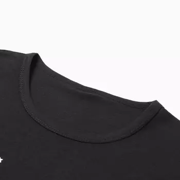 Комплект женский домашний (футболка/бриджи), цвет чёрный/серый, размер 54