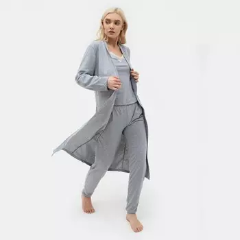 Комплект женский (кардиган, майка и брюки) KAFTAN "Basic" р. 44-46