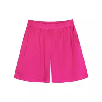 Комплект женский: майка, шорты, размер 48, цвет фуксия