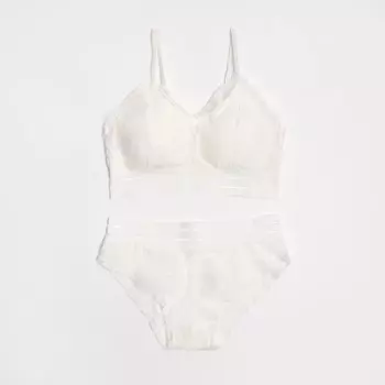 Комплект женский (топ, трусы) Collorista, белый, размер 42-44